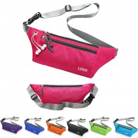 Customized Sports Fanny Pack Waist Belt Bag in Waterproof 420D Oxford Material MOQ 100PCS  Customized Sports Fanny Pack Waist Belt Bag in Waterproof 420D Oxford Material MOQ 100PCS