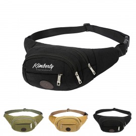 Custom All-In-One Canvas Fanny Pack  Custom All-In-One Canvas Fanny Pack