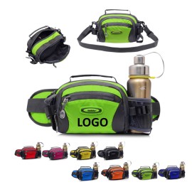 Custom Outdoor Water Bottle Shoulder Bag Fanny Pack