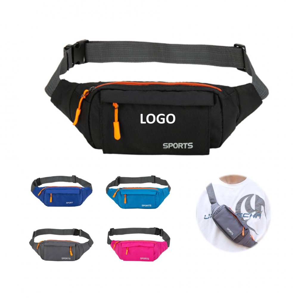 Personalized Fitness Phone Fanny Pack Cashier Bag