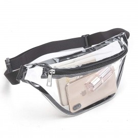 Promotional Stadium Approved Clear Pvc Transparent Fanny Pack