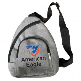 Custom Full color Cross body Sling Backpack