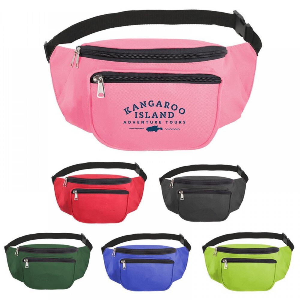 Logo Branded Deluxe Fanny Pack Logo Branded Deluxe Fanny Pack