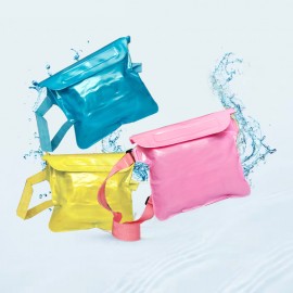 PVC Non-transparent Waterproof Fanny Pack/Waist Bag with Logo  PVC Non-transparent Waterproof Fanny Pack/Waist Bag with Logo