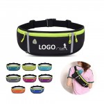 Reflective Outdoor Sports Running Belt Waist Bag with Logo