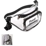Transparent Fanny Pack with Logo