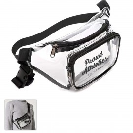 Transparent Fanny Pack with Logo