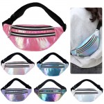 Colorful Zippered Fanny Pack with Logo