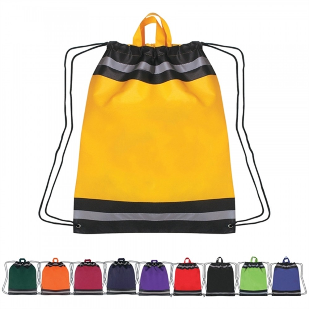 Large Non-Woven Reflective Hit Sports Pack Logo Branded Large Non-Woven Reflective Hit Sports Pack Logo Branded