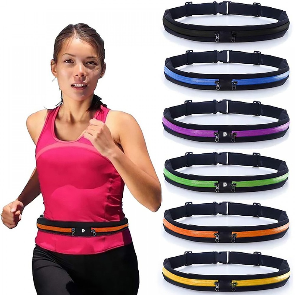 Logo Branded Running Belt Fanny Pack / Portable Belt Running Waterproof Logo Branded Running Belt Fanny Pack / Portable Belt Running Waterproof