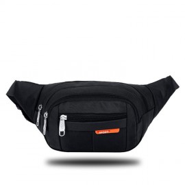 Multi Pockets Fanny Pack Waist Bag with Logo  Multi Pockets Fanny Pack Waist Bag with Logo