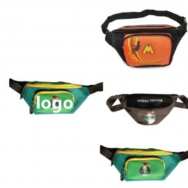 Promotional 2 Zipper Fanny Pack