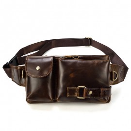 Promotional Outdoor Hiking Leather Waist Bag  Promotional Outdoor Hiking Leather Waist Bag