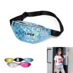 Laser Shiny Hologram Fanny Bag Custom Imprinted