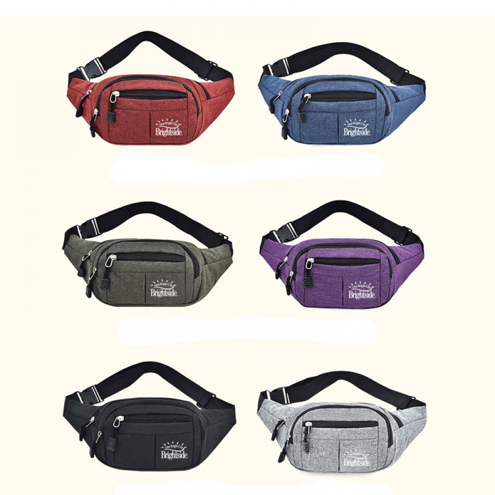 Custom Imprinted Sports Waist Pack Fanny Bag Custom Imprinted Sports Waist Pack Fanny Bag