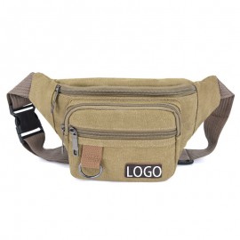Customized Wearable Canvas Fanny Pack