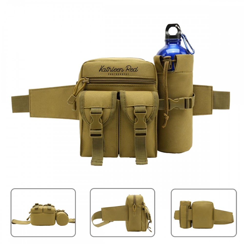Tactical Waist Bag Military Fanny Pack with Logo