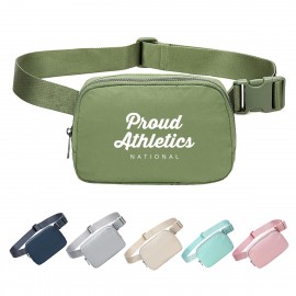 Logo Branded Nylon Waist Pack