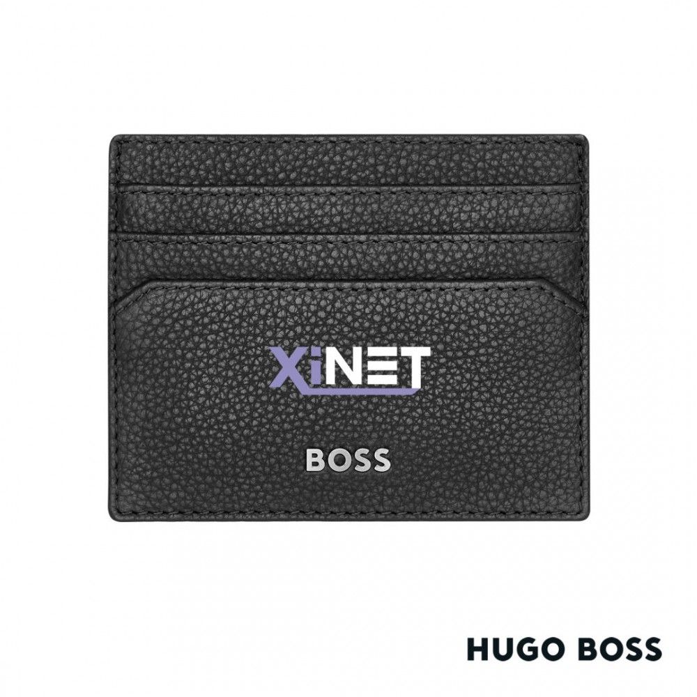 Custom Hugo Boss Classic Grained Card Holder