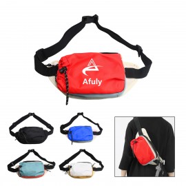 Polyester Fanny Pack with Logo  Polyester Fanny Pack with Logo