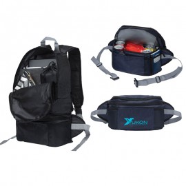 Mystic 3-in-1 Backpack / Cooler / Waist Pack with Logo