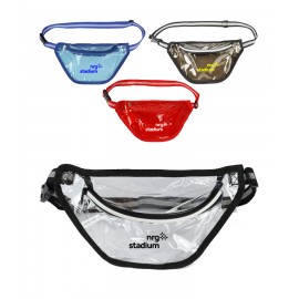 Union Printed - Clear Fanny Pack Waist Bag with Logo