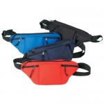 Four Pocket Sports Travel Hiking Camping Fanny Pack Waist Bag with Logo
