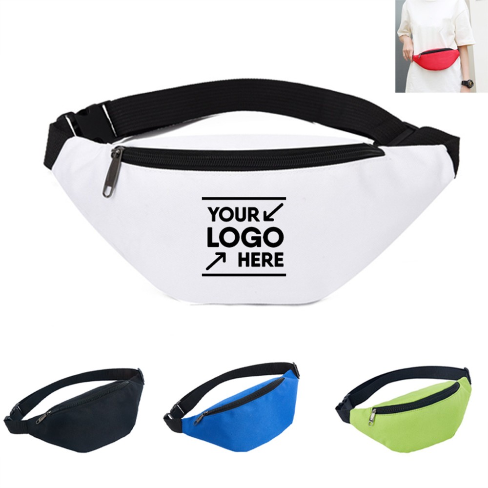Budget Crossbody Waist Pack - Affordable & Compact with Logo
