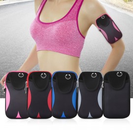 Personalized 6.8 Inch #L Multi functional Outdoor Sports Water Resistant Neoprene Cellphone Armband