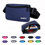 Basics Polyester Fanny Pack with Logo