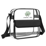 Promotional PVC Transparent Crossbody Bag Single Shoulder Bag