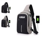 Cross body Sling Backpack with Logo
