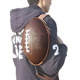 Football Crossbody Bag with Logo