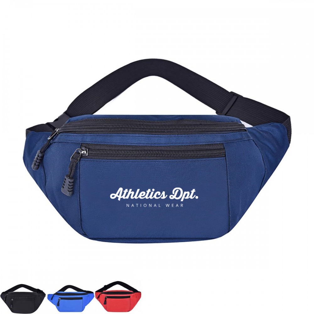 Promotional 2 Pockets Fanny Pack