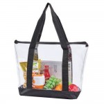 Stadium-Approved Fashion PVC Tote Bag with Logo