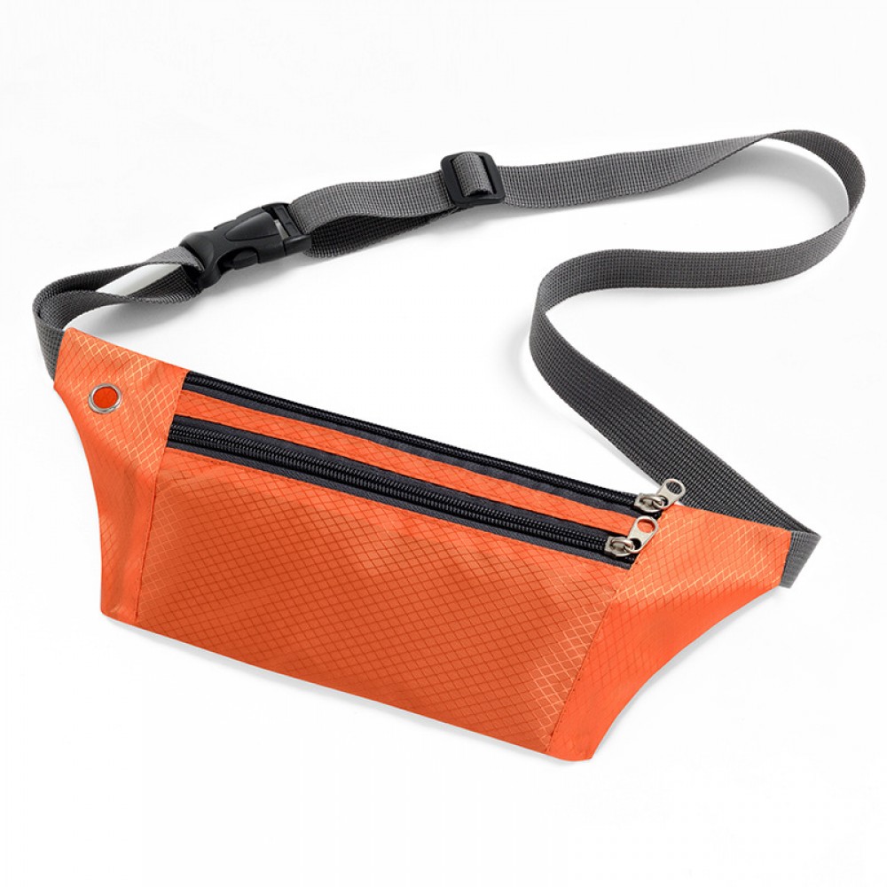 Custom Embroidered Outdoor Belt Waist Pack Custom Embroidered Outdoor Belt Waist Pack