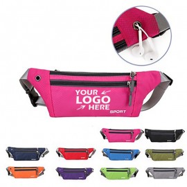Outdoor 3 Zippered Fanny/Waist Pack with Logo