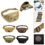 Outdoor Canvas Fanny Pack with Logo