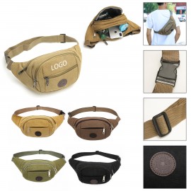 Outdoor Canvas Fanny Pack with Logo  Outdoor Canvas Fanny Pack with Logo