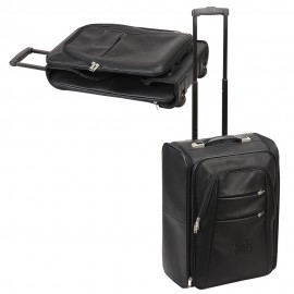 Leather Folding Luggage with Logo  Leather Folding Luggage with Logo