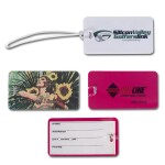Luggage Tag with Transparent Strap (SALE PRICING) Logo Branded