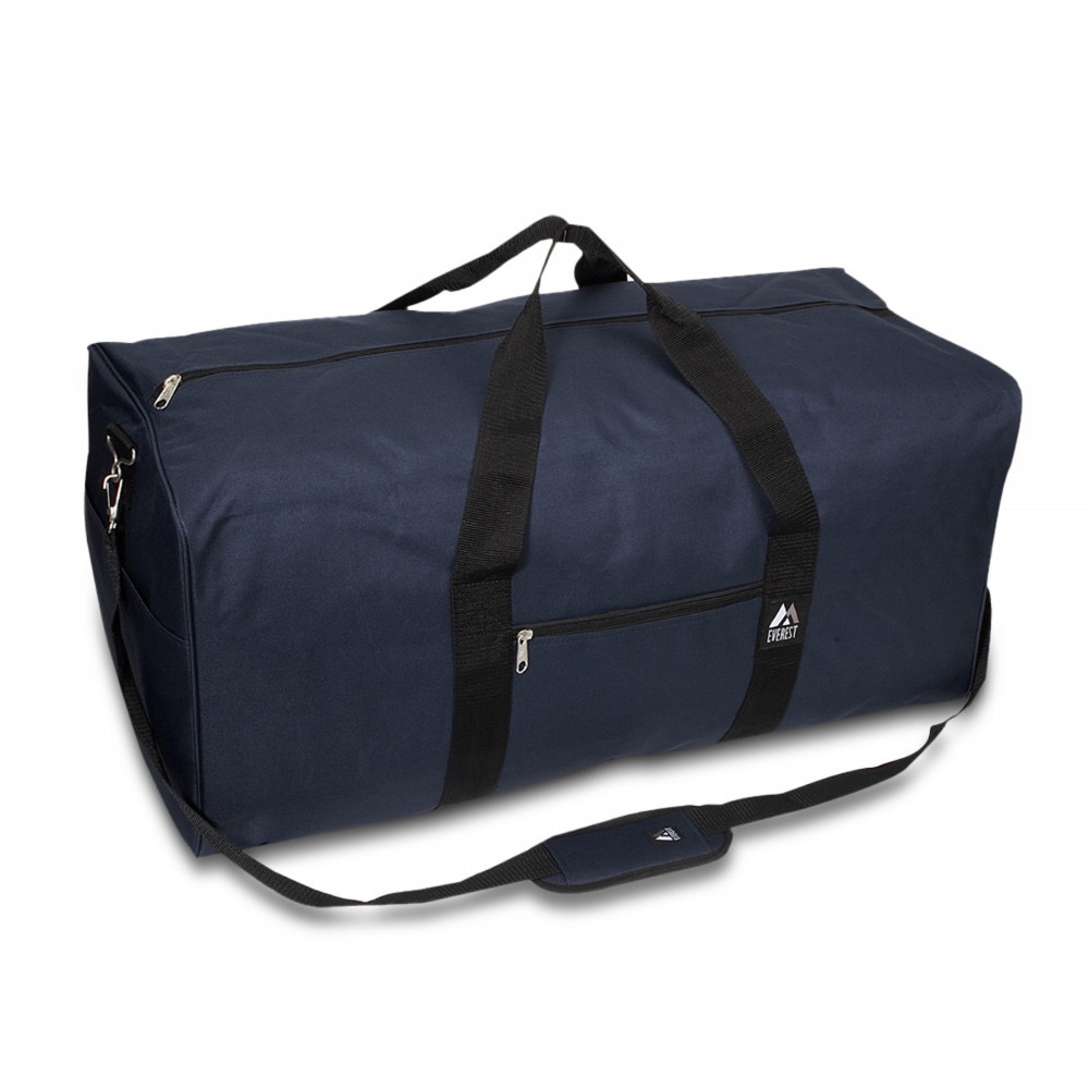 Everest Gear Bag, Large, Navy Blue with Logo