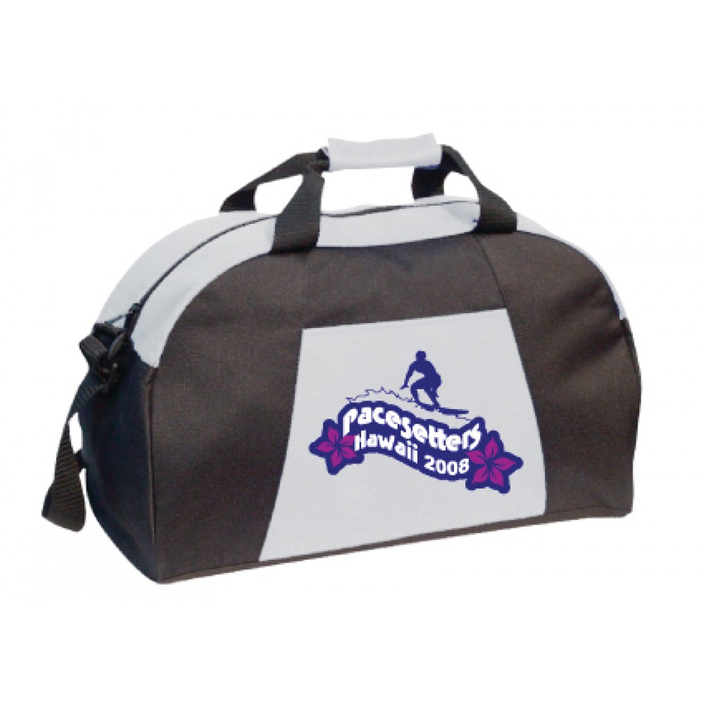 Logo Branded 18" Color Accent Gym Duffel Bag ( You Can Also Check # 7209 )