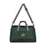 Custom Printed Brighton Adjustable Duffel - Deep Forest Green