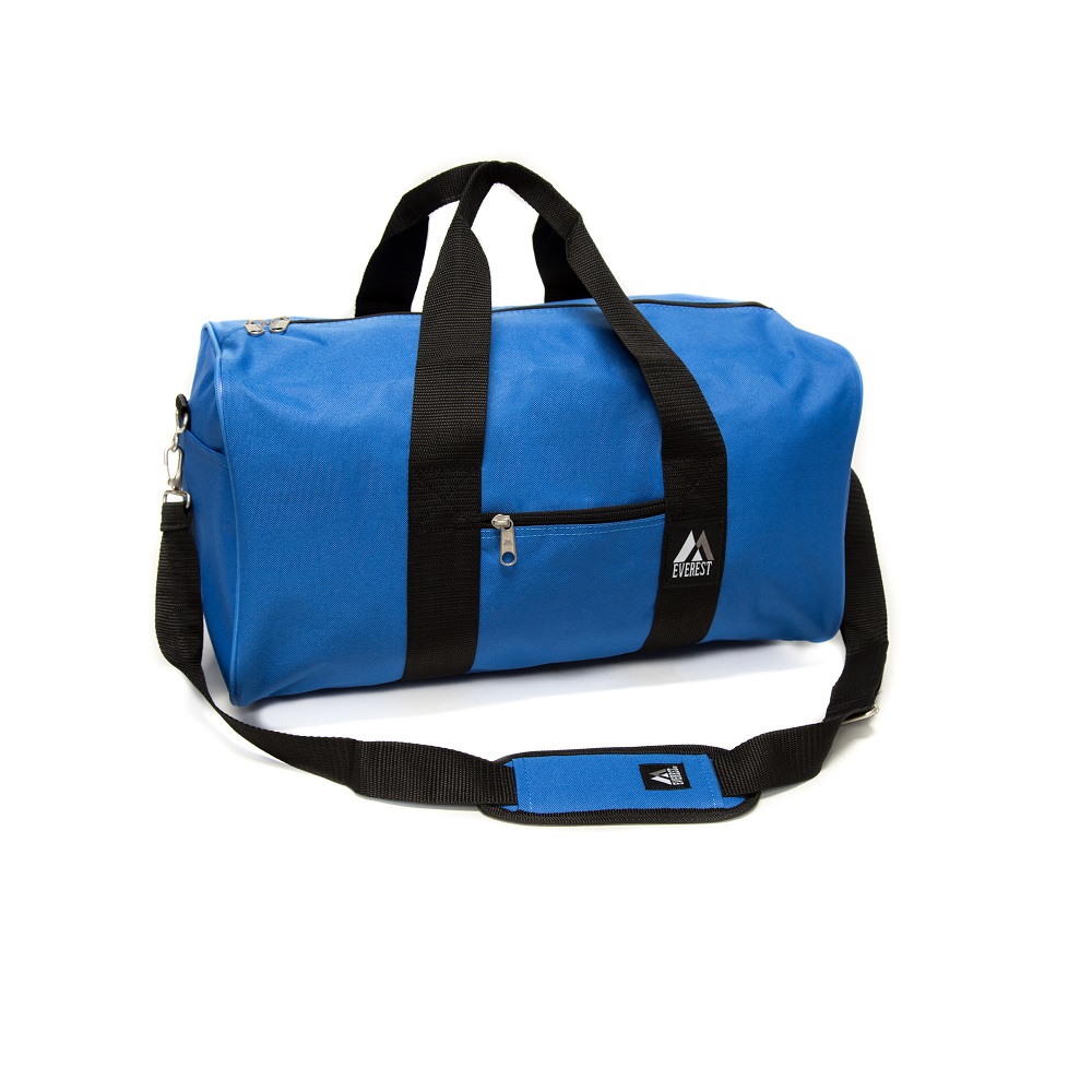 Everest Basic Gear Bag, Royal Blue with Logo