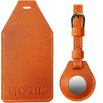 Logo Branded Luggage Tag With Airtag holder