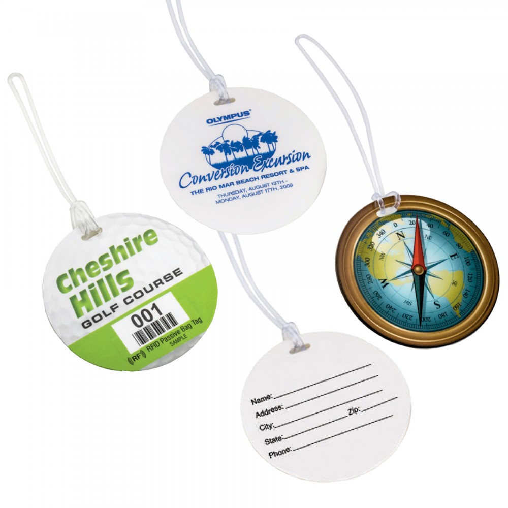 Customized Round Bag Tag Customized Round Bag Tag