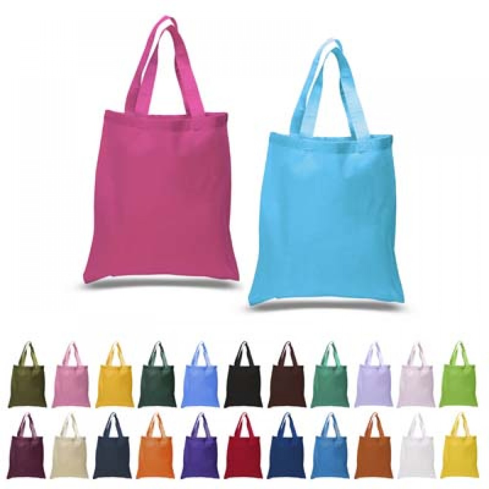24 Colors 6oz Canvas Tote with Logo
