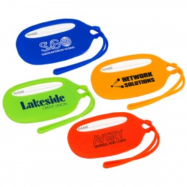 Durable Silicone Luggage Tag with Logo