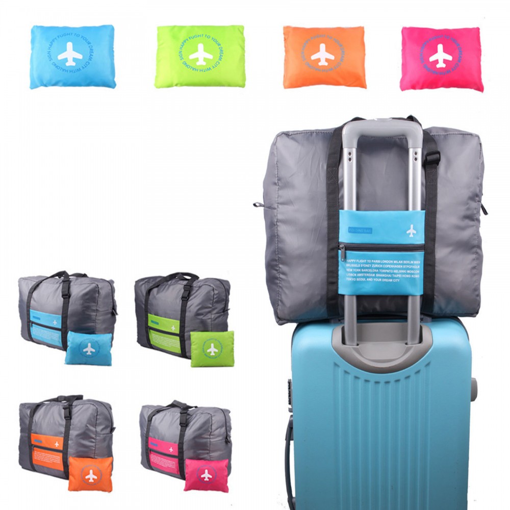 Custom Printed Travel Folding Bag Duffle Custom Printed Travel Folding Bag Duffle
